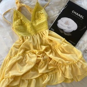 Shareen Collections yellow dress
